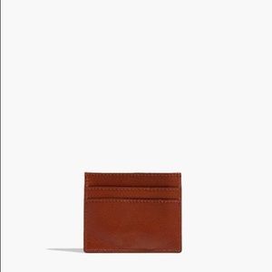 Madewell the leather card holder